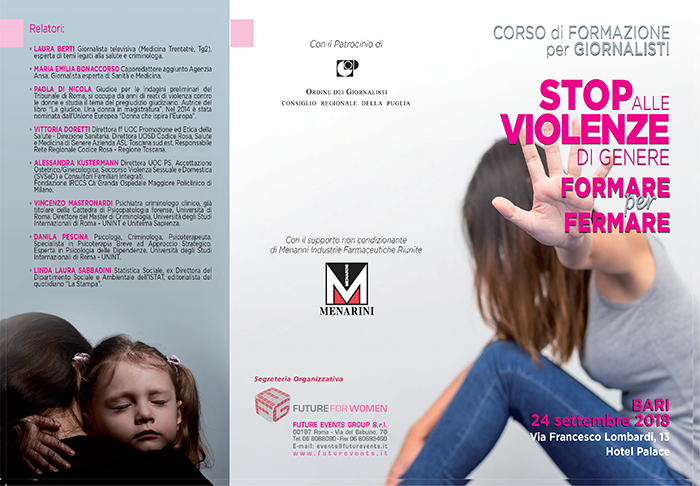 Stop alla violenza di genere - Formare per fermare