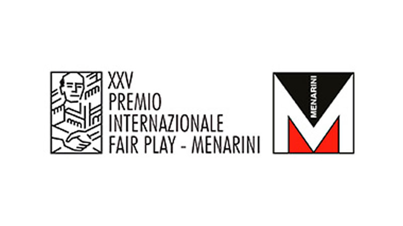 INTERNATIONAL FAIR PLAY-MENARINI AWARDS  TO CELEBRATE 25-YEAR ANNIVERSARY