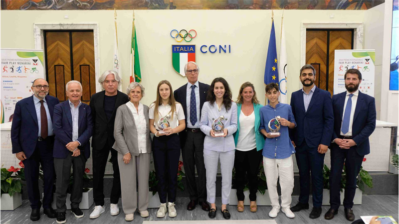 Premio Internazionale Fair Play Menarini, annunciati al CONI i premiati della XXVII edizione