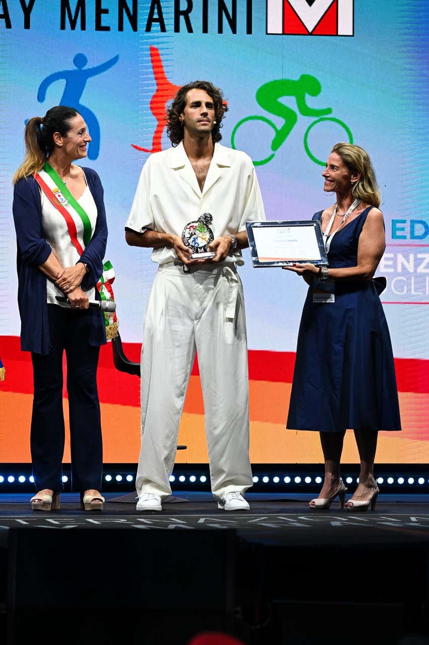 Cristina Scaletti, Gianmarco Tamberi, Valeria Speroni Cardi