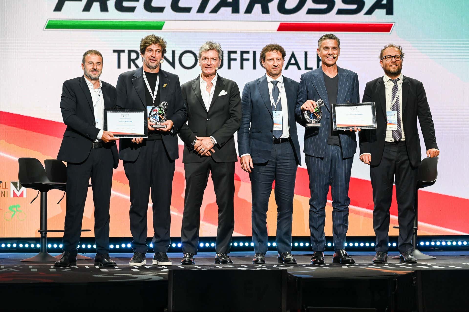 Eugenio Giani, Riccardo Nigi, Sasha Vujacic, Michele Cagiano
