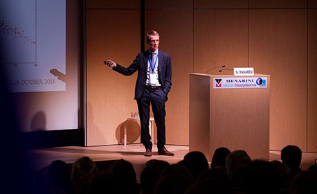 Nicolò-Manaresi-allo-User-Meeting-Menarini-Silicon-Biosystsems-a-Bologna