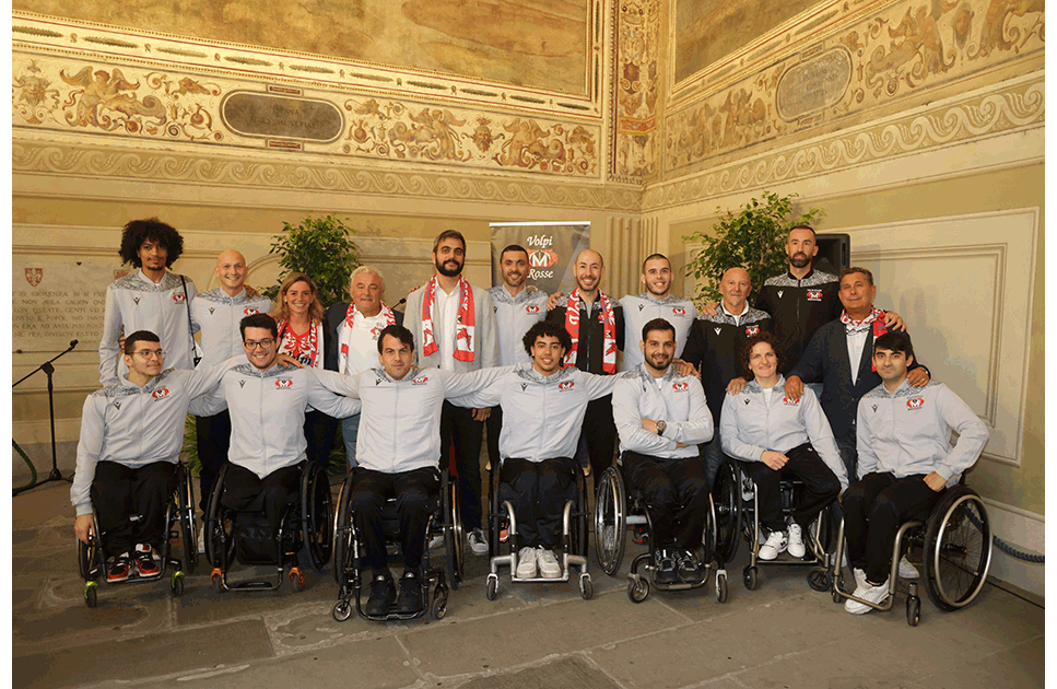 The 2023 Season gets underway for the  Volpi Rosse Menarini Wheelchair Basketball Team 3