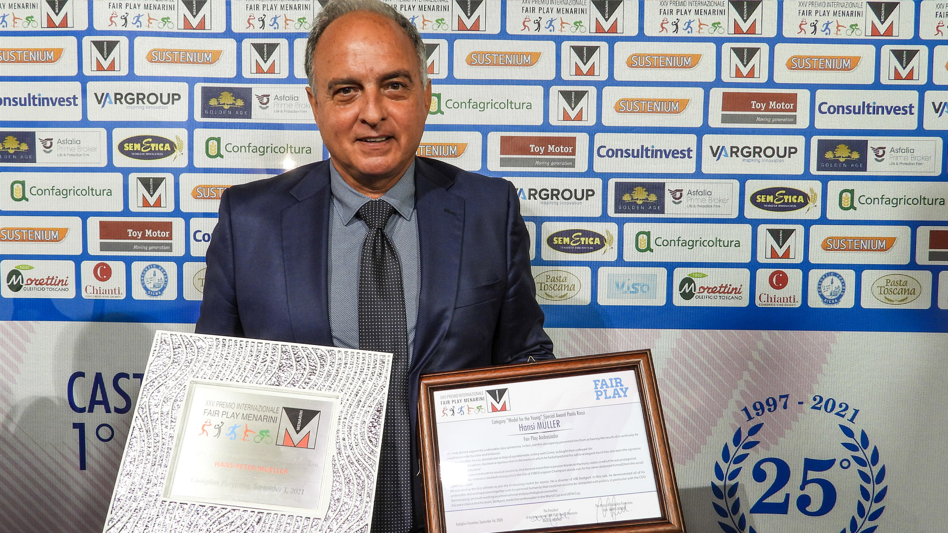 Sporting legends shine on a magical evening at the Menarini Fair Play awards 6