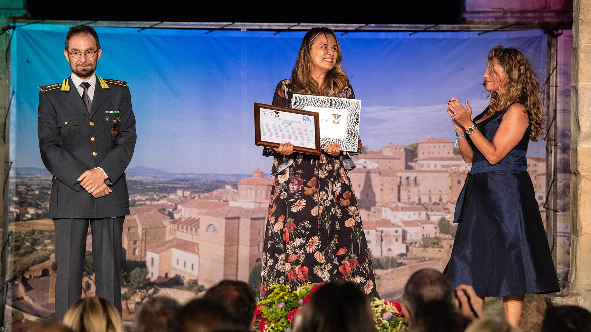Le grandi leggende dello sport brillano a Castiglion Fiorentino nella notte magica del premio Fair Play Menarini 9