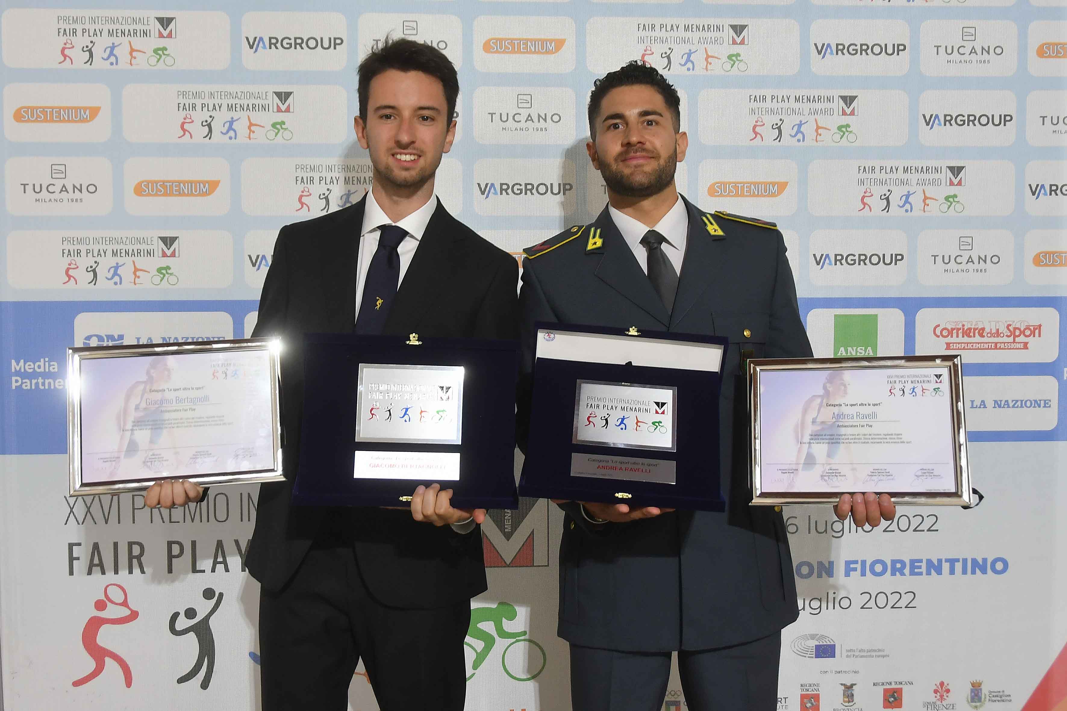 Il meglio dello sport sotto le stelle, gran finale per il XXVI Premio Internazionale Fair Play Menarini 9