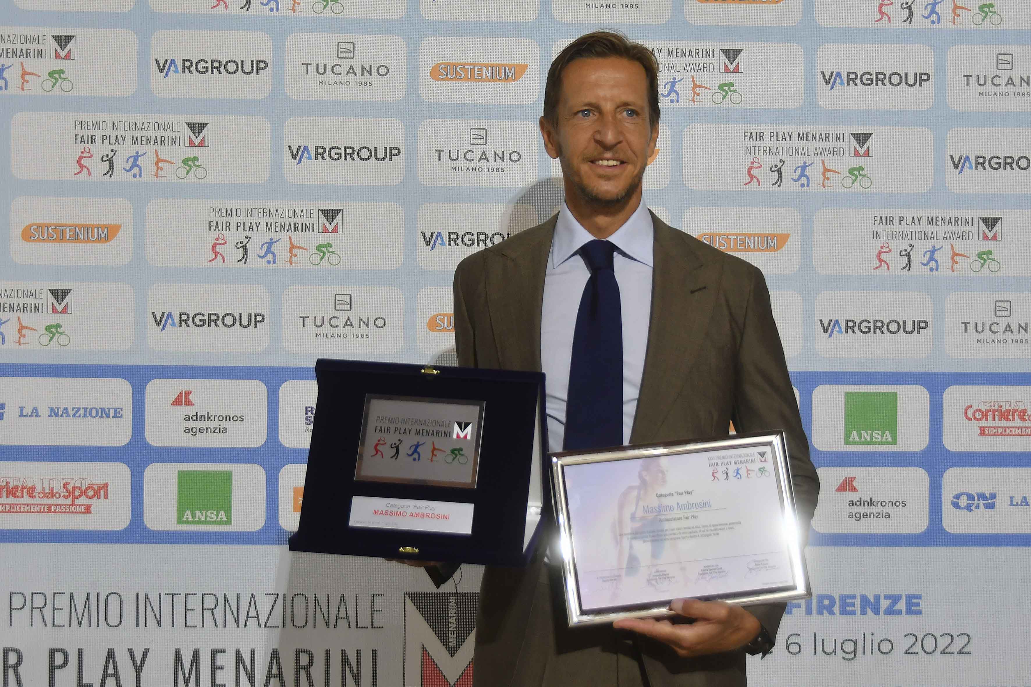 Il meglio dello sport sotto le stelle, gran finale per il XXVI Premio Internazionale Fair Play Menarini 17