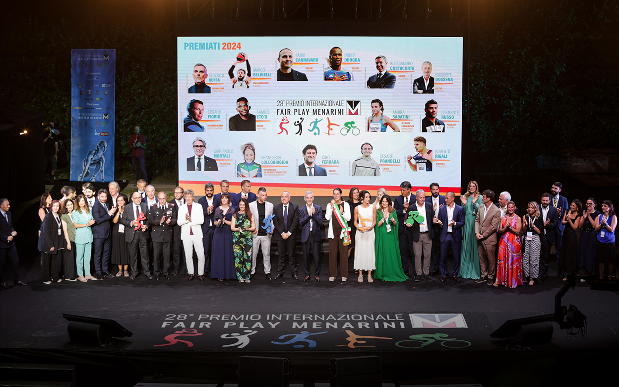 Die 28. Internationale Preisverleihung “Fair Play Menarini”: Sportliche Ethik-Champions begeistern das Publikum in Fiesole 